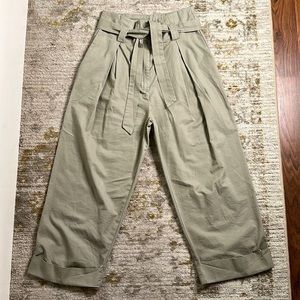 H&M 100% Cotton Belted Culottes Sz 6